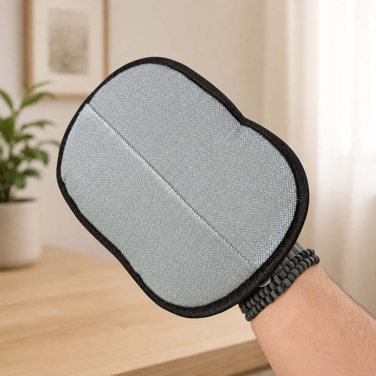 Guante Quita Pelos y Pelusa para Ropa, Sillones y Auto